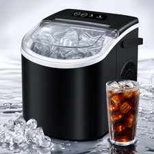 Countertop Ice Maker With Handle | Produces 2...