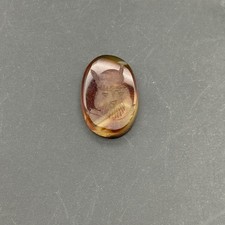 Big ancient near eastern Islamic carnelian stone intaglio seal in good condition