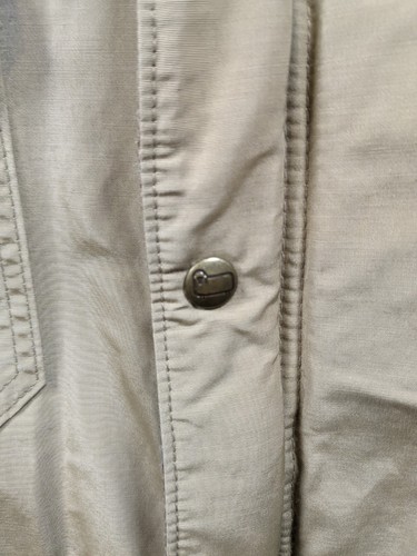 Vintage Woolrich Barn Jacket Mens Xl Tan Wool Lined Made in USA Chore Coat - Afbeelding 7 van 10