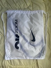 NEW Nike White Drawstring Backpack / Bag
