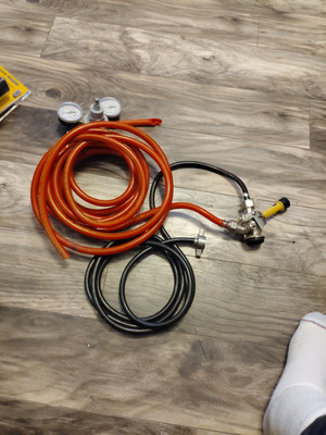 1 Tap Kegerator Conversion Kit Door Mount Homebrew Draft Beer Regulator