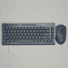 Redragon Wireless Gaming Keyboard Mouse Combo RGB PC Set w/ USB Receiver