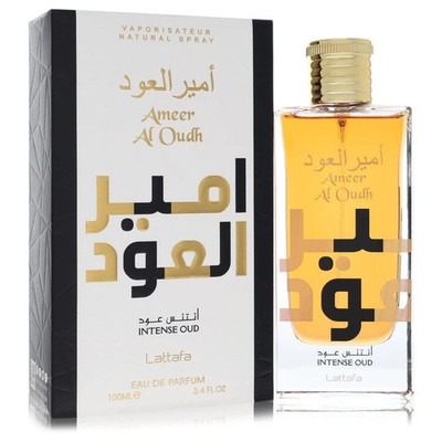 Ameer Al Oudh Intense Oud EDP Spray by Lattafa 3.4 oz Unisex Perfume Gift
