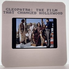 35mm Slide Rex Harrison in Cleopatra 60s Movie Vintage Publicity #2