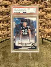 2017 Donruss Optic - Rated Rookie Christian McCaffrey #168 (RC)