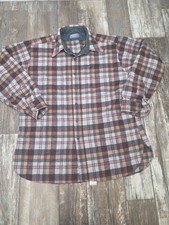 Vintage Pendleton High Grade Western Wear Wool Plaid Flannel Shirt Size XL