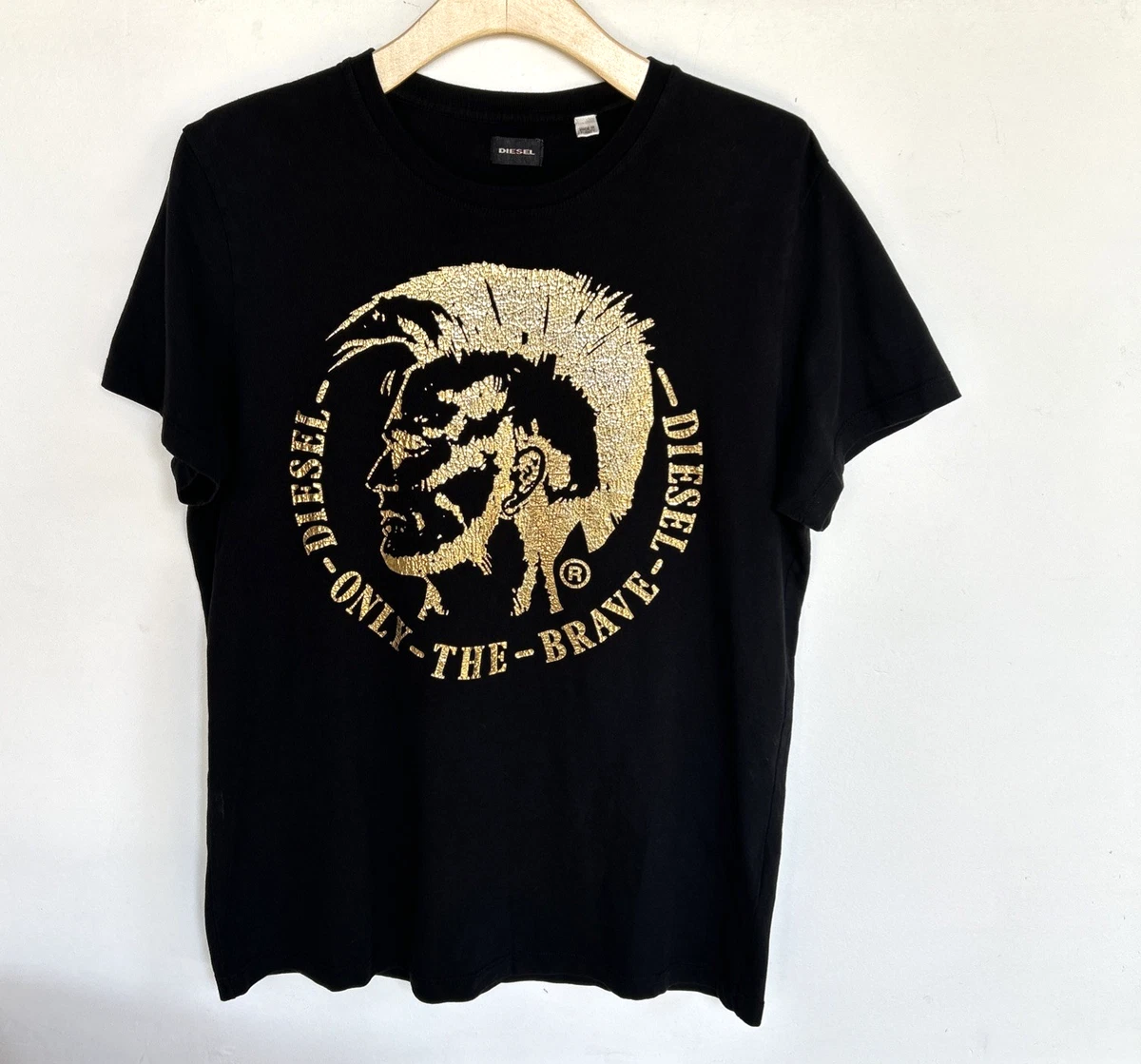 Diesel Black T-Shirts for Men for sale | eBay