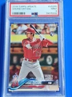 2018 Topps Update #US285 (PSA 9) Shohei Ohtani Rookie Card RC