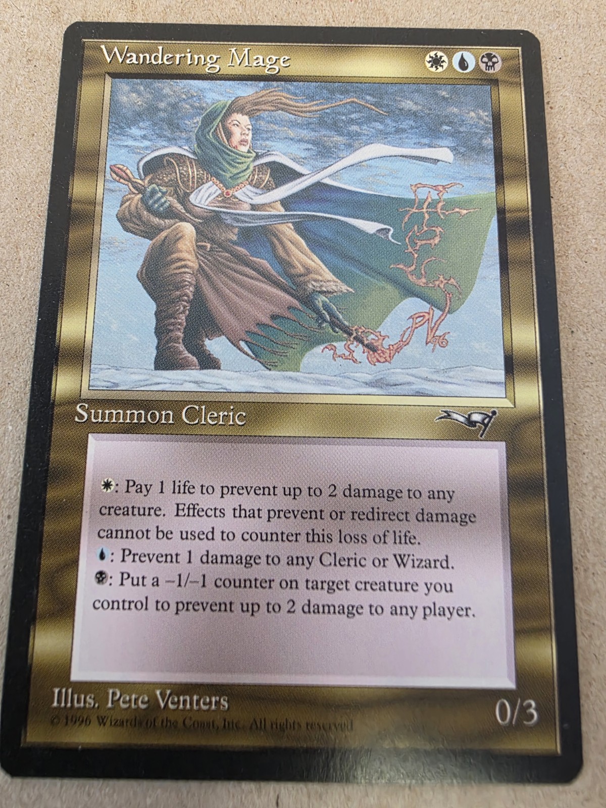 Wandering Mage - Alliances Regular - Mtg