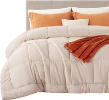 Comforter Duvet Insert - Quilted Comforters Cal King Size, All Season Duvet,