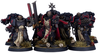 Warhammer 40K Black Templars Primaris Crusader Squad (10 Figuren) Grimdark