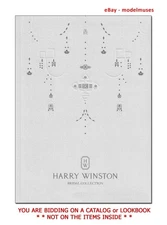 HARRY WINSTON Luxury Diamond Bridal Jewelry Softcover CATALOG 2017 - 74 Pages