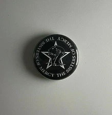 The Sisters Of Mercy 1” Button S040B Pin Badge