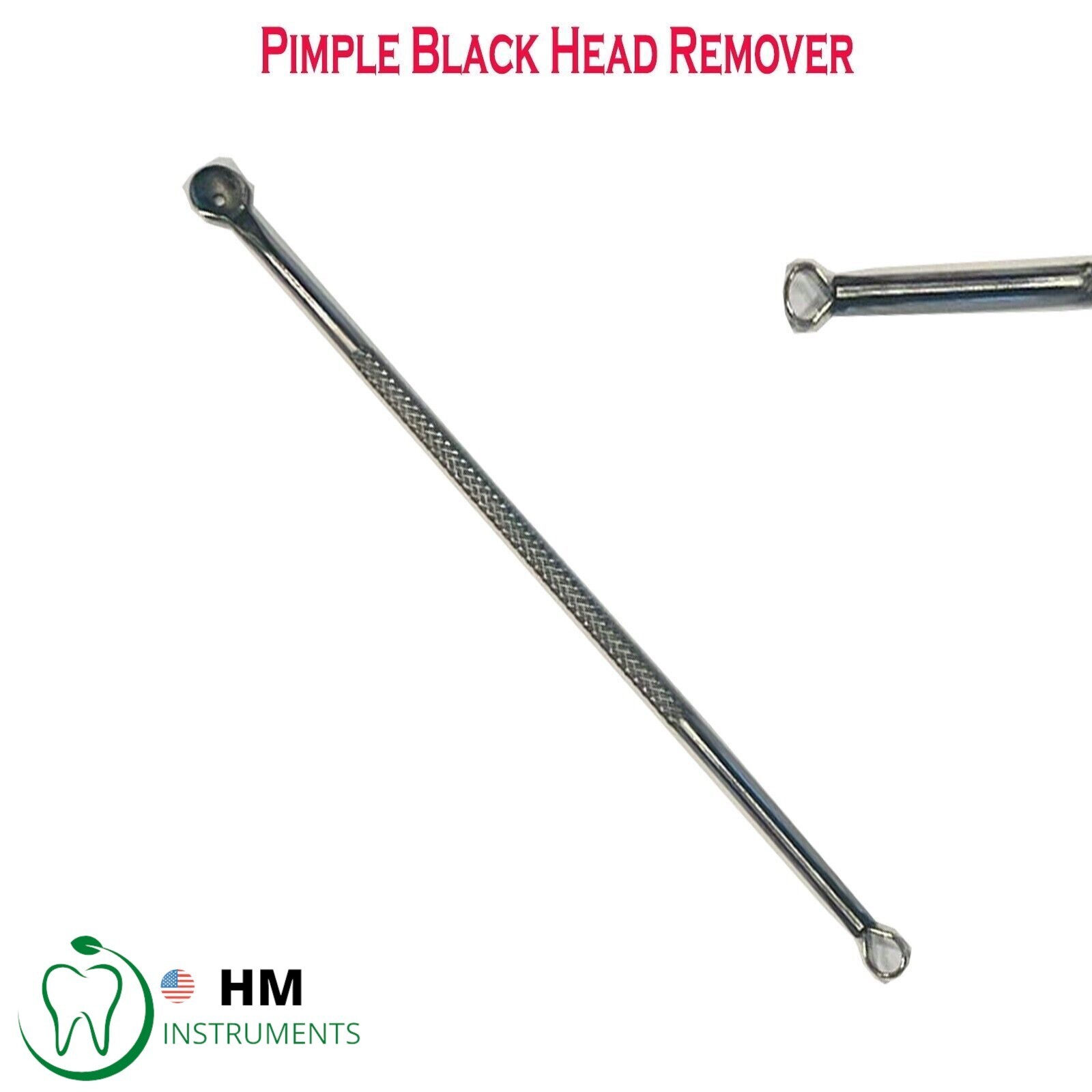 Pimple Extractor Blackhead Remover Popper Acne Blemish Blimps Comedone Tool