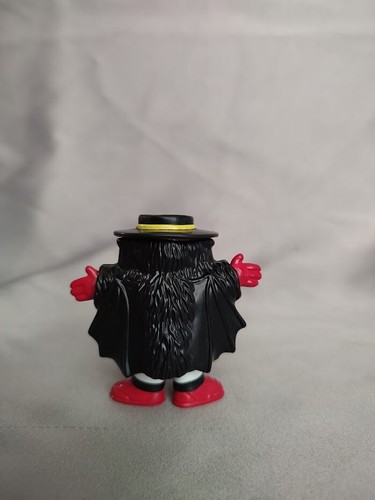 Vintage 1995 McDonald's The Hamburglar 3” Happy Meal Toy - With Original Costume - Picture 4 of 6