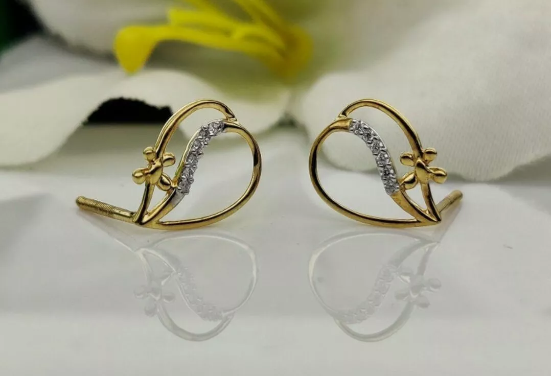 Diamond small earrings designs sale