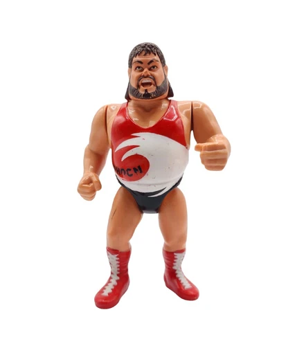 Vtg 1991 Typhoon WWF Hasbro Figure Series 3 Working Action Wrestling WWE WCW 