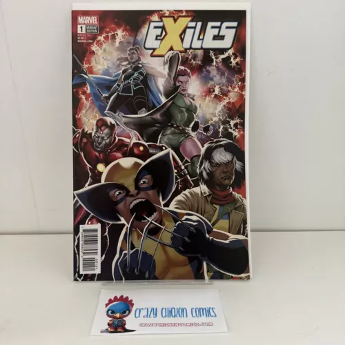 Exiles #1 Retail Incentive Newstand 1:25 Jesus Saiz Cover Marvel 2018