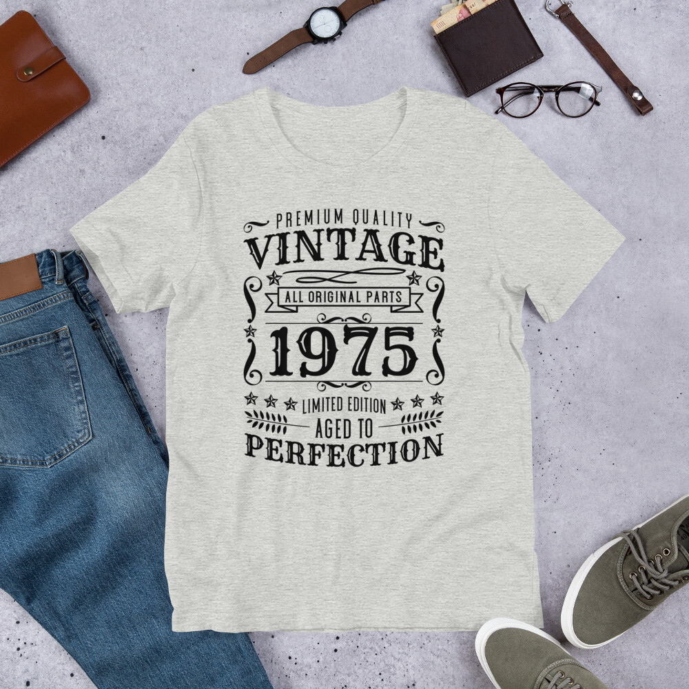 Vintage 1975 t-shirt, 50th Birthday Shirt, 1975 Birthday, Vintage