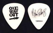 Melissa Etheridge Signature One Way Out White Guitar Pick - 2023 Summer Tour