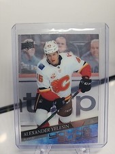 2020-21 Upper Deck Clear Cut Young Guns #488 Alexander Yelesin RC Calgary Flames