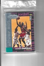 1995-96 Collectors Choice You Crash the Game SILVER SET Sealed Two M.Jordans