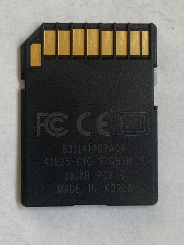 2019 2020 GENESIS G70 NAVIGATION NAVI MAP SD CARD STD 5.X 96554-G9501 OEM🟠 - Picture 2 of 2