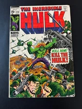 Incredible Hulk #120 - Cover art by Herb Trimpe (Marvel, 1969) Fine-