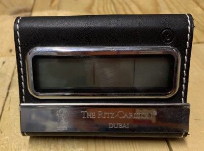 Carlton Ritz Folding Travel Alarm Clock Vgc Dubai | eBay UK