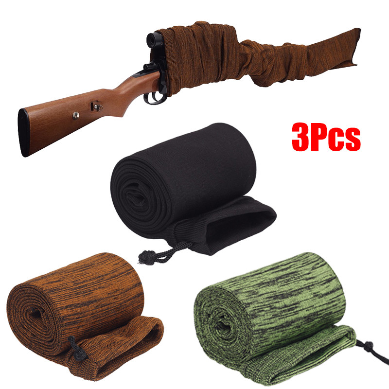 12er-Pack Schrotflinte/Gewehrsocken Jagdgewehr Ärmel Silikon Behandelt