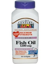 21st Century Fish Oil Omega-3 Heart Supplemen...