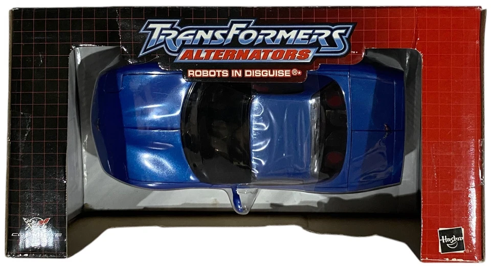 Transformers Alternators Autobot Tracks Chevrolet Corvette Z06 Figure NEW 2004 - Image 2 of 4