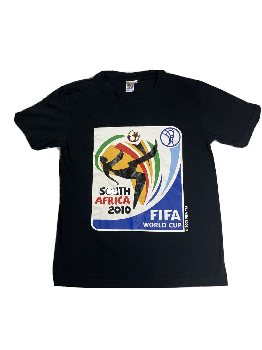 2010 FIFAワールドカップ アジア予選 Tシャツ　Lサイズ FIFA World Cup 2010 Official South Africa Graphic T Shirt White