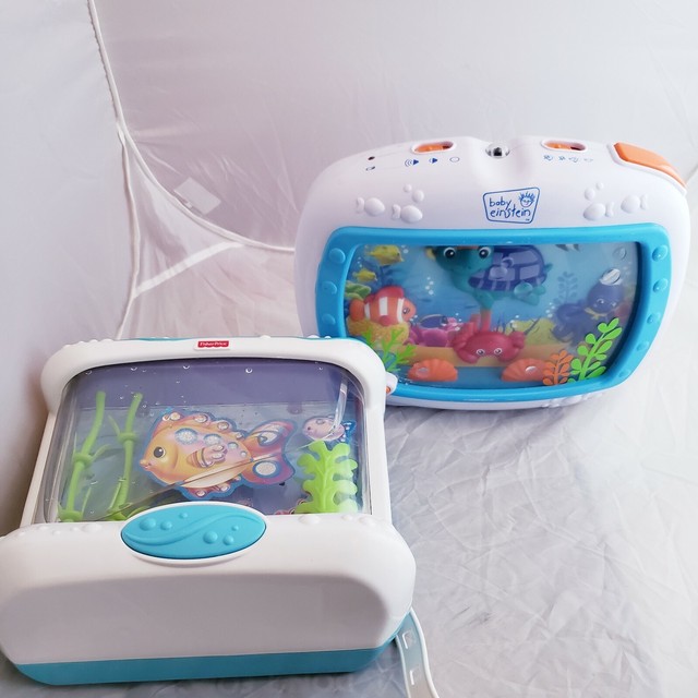 fisher price crib aquarium
