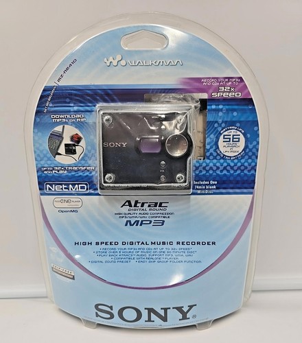 NEW 2003 Sony MZ-NE410 Net MD Walkman Recorder Iconic Retro Tech Nostalgia VTG - Bild 16 von 16