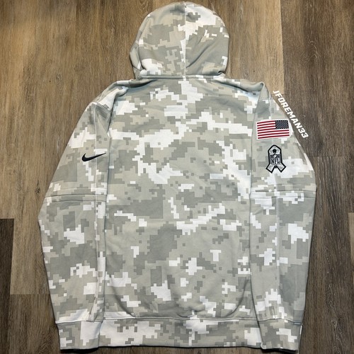 Authentic Nike Tampa Bay Buccaneers 2024 Salute to Service Hoodie Camo Pullover - Picture 3 of 9