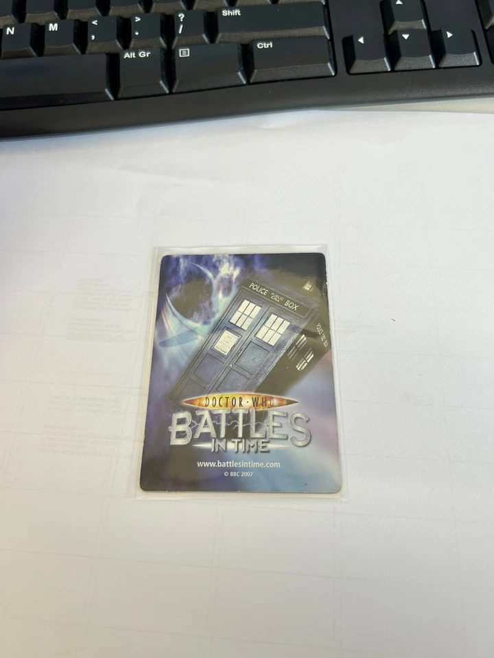 Dalek Blaster Ultra Rare Card - Doctor Who Battles In Time Lenticular Card - Image 2 of 2