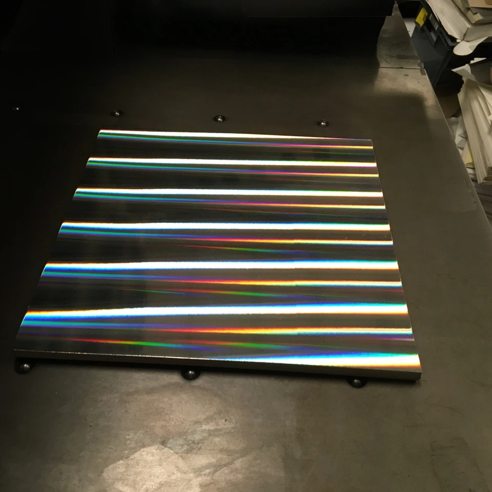 CENTURA PEARL Holographic silver foil card pillars of light A4 250gsm various pack sizes