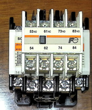 Fuji SC-5-1 AC Contactor Coil 110V AC 32 A Continuous  Auxilary Relay SZ-A31