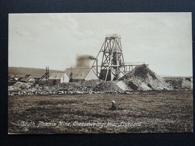 Cornwall Liskeard Cheesewring SOUTH PHOENIX TIN MINE c1908 Postkarte von Frith