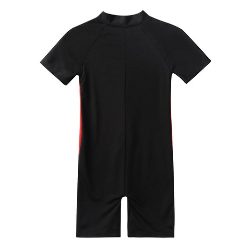 UK Kids Girls Swimwear UPF 50+ Bathing Suits Zippered Swimsuit Swimming Jumpsuit - Picture 9 of 56