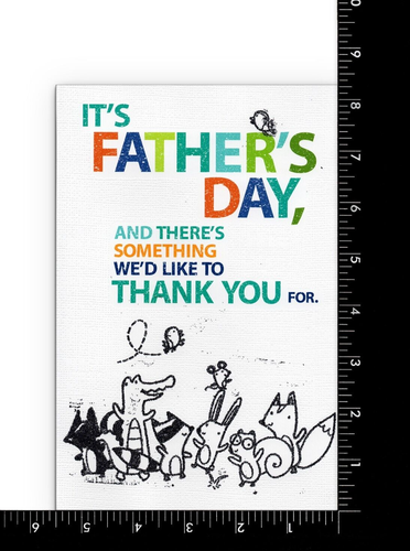 Tarjeta grande divertida del día del padre de muchos, todo de American Greetings +✉� - Imagen 5 de 7
