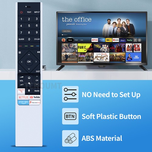 Mando a distancia de reemplazo ERF6B64H para Hisense Smart QLED ULED UHD TV 100L5FT 55U8QFT - Imagen 4 de 8