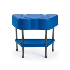 Angeles Toddler Sensory Table with Lid, Blue, AFB5100PB, Adjustable Kids Sand...