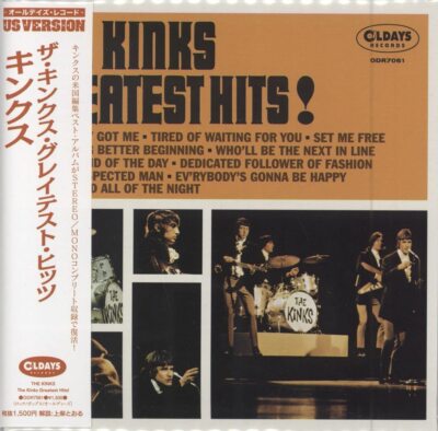The Kinks The Kinks Greatest Hits Japan Music CD* | eBay