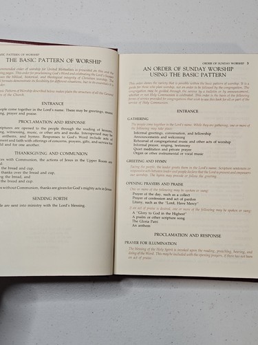 The United Methodist Hymnal Church Hymns Red Book Worship Order Christmas Music - Bild 15 von 21