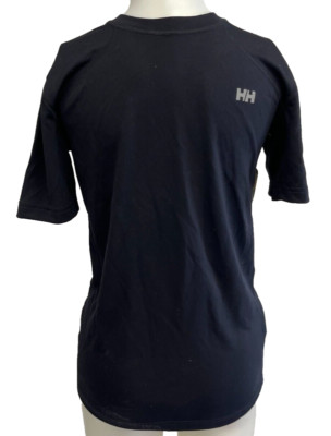 $55 Helly Hansen Cool SS Training Shirt NWT Size S Short Sleeve Men's Black