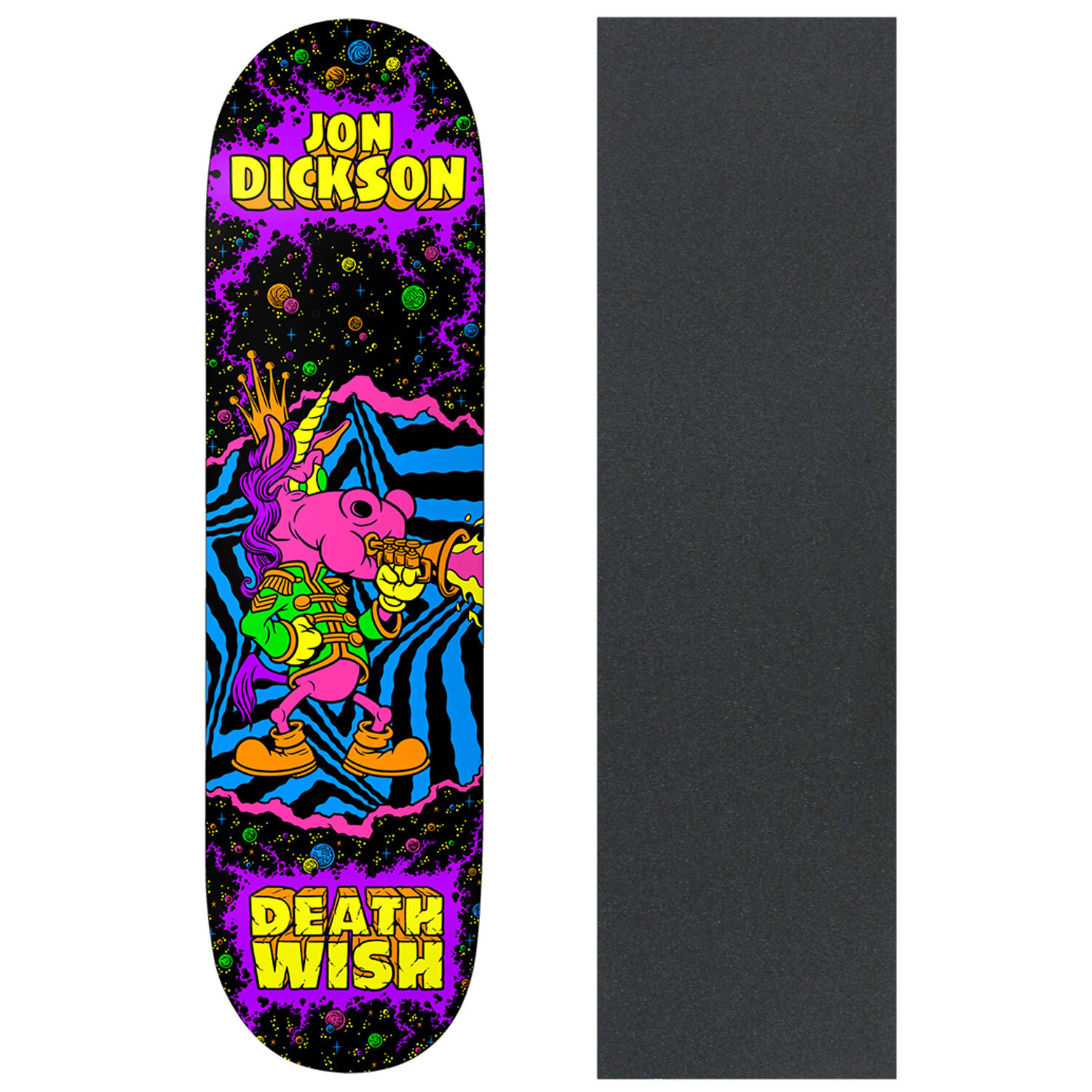 Deathwish Skateboard Deck Dickson Lords of the Underworld 8.3