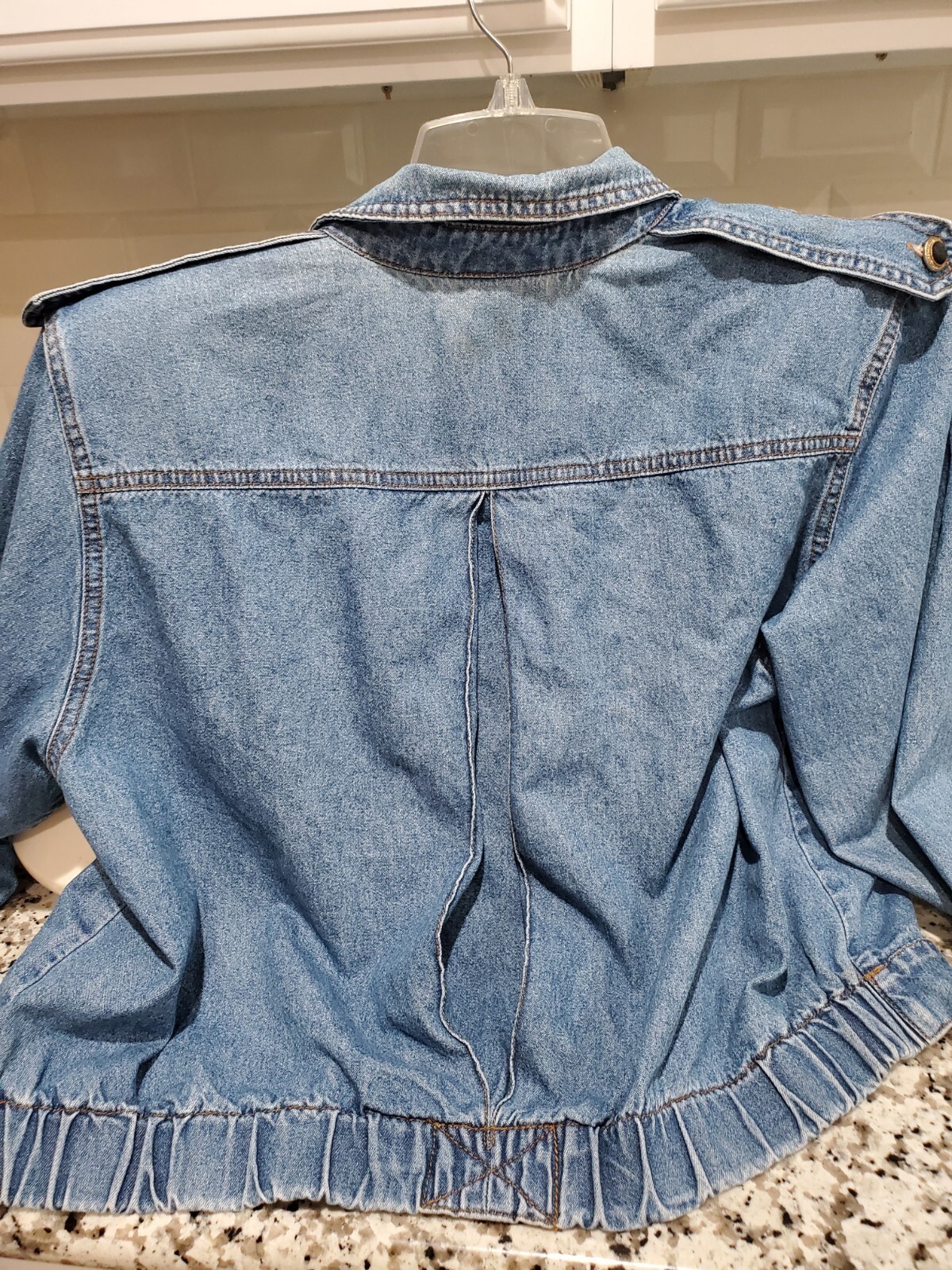 Vintage Monique Fashions Blue Jean Denim Jacket J… - image 10