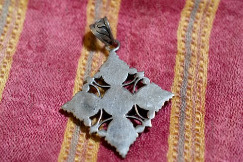 pendaglio nepalese , navratne multistone pendaglio doppio dorje - Foto 5 di 5